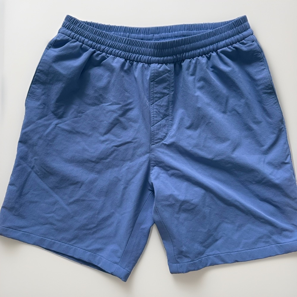 Outdoor Voices RecTrek Activewear Athletic Shorts Men's Size Small Blue Purple